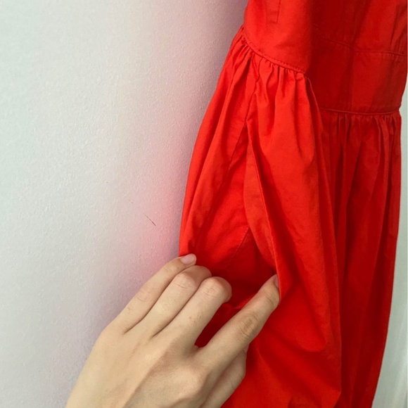 COS EUC red dress size 4 - Picture 2 of 4